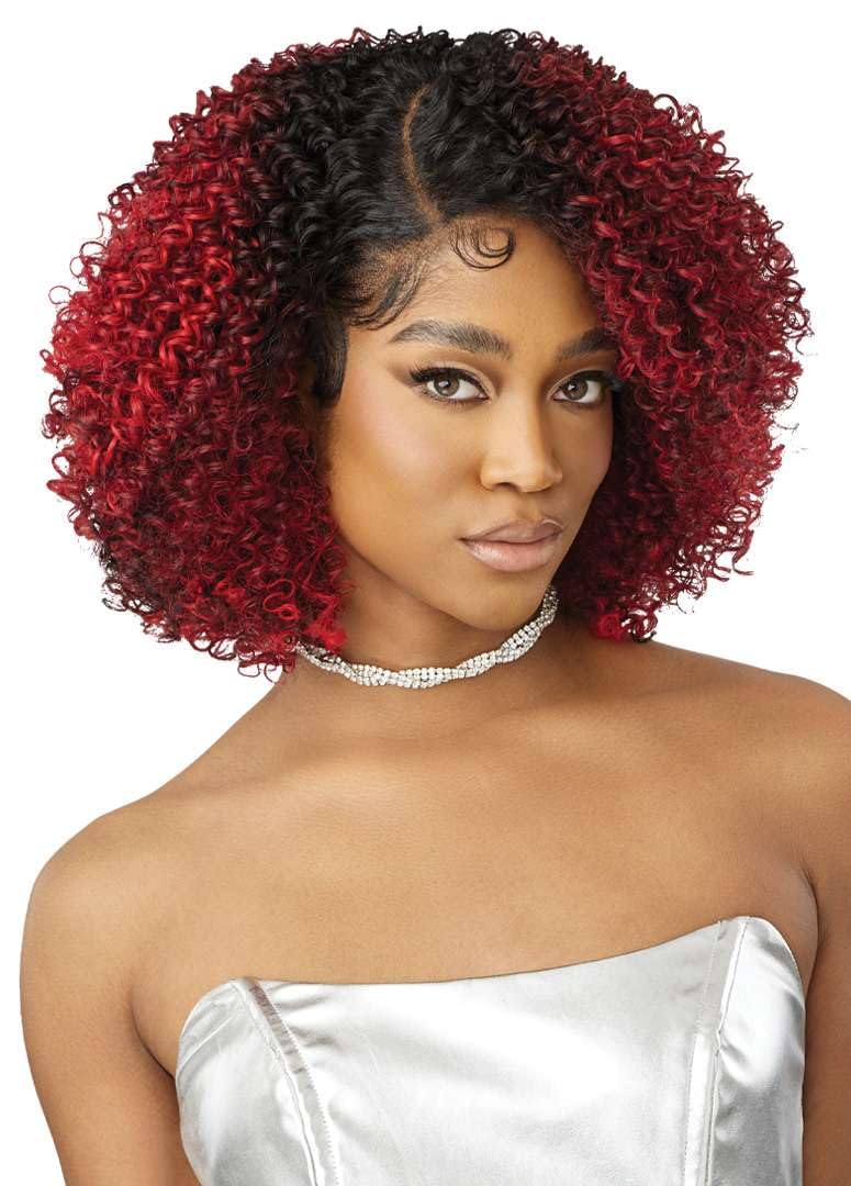 Outre Lace Front Wig - Melted Hairline - Swirlista - Swirl 110 (OFF BLACK 1B)
