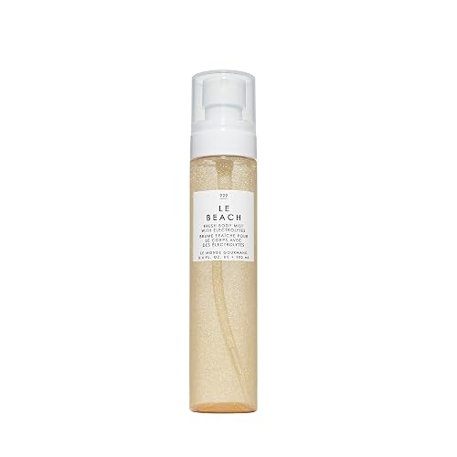 Le Monde Gourmand Le Beach Fresh Mist for Women, Hydrating Body Spray with Electrolytes, Coconut Water Ylang Ylang Jasmine Scent, Vegan & Cruelty Beauty & Personal Care Le Monde Gourmand