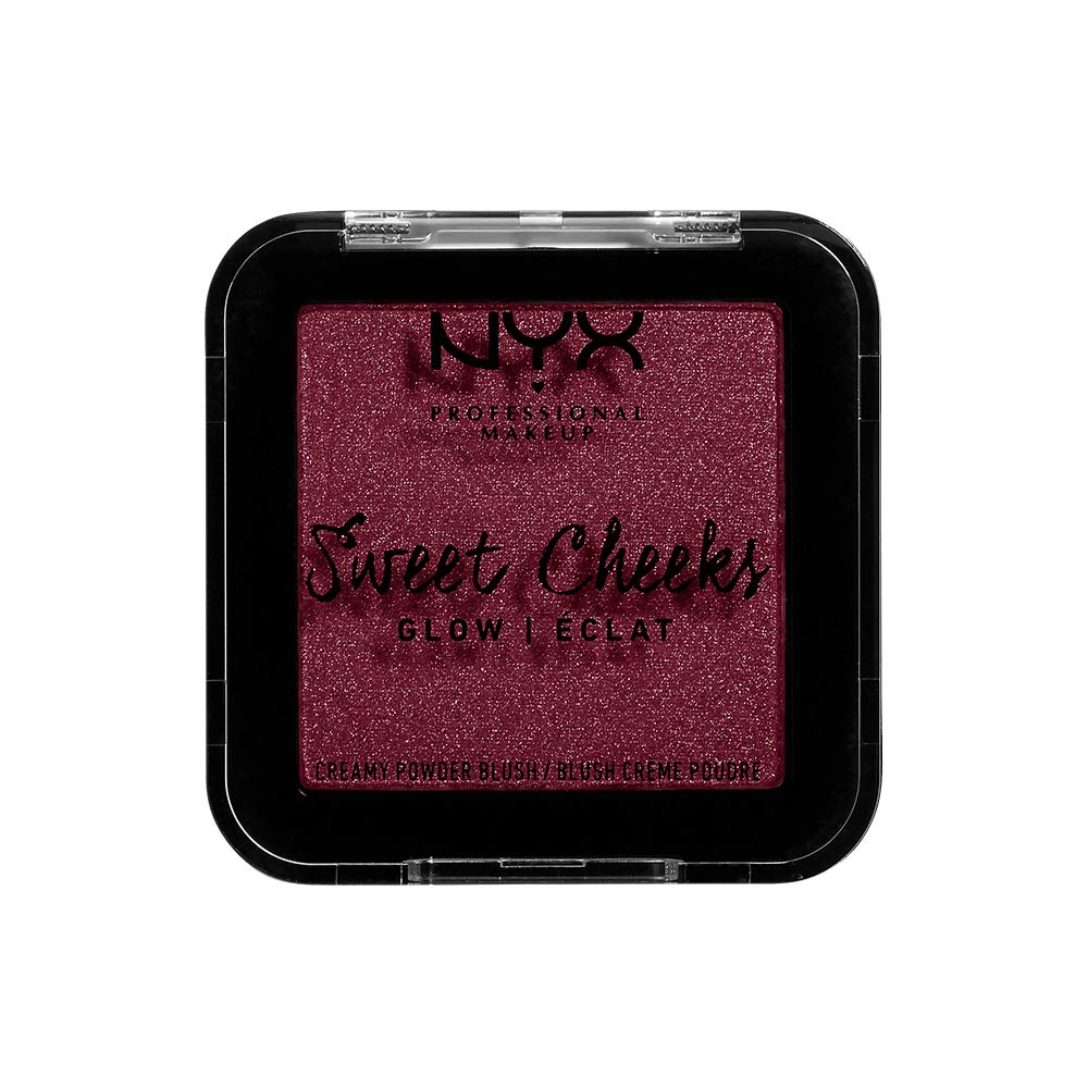 NYX PROFESSIONAL MAKEUP Sweet Cheeks Shimmer Blush, Red Riot Beauty & Personal Care NYX PROFESSIONAL MAKEUP