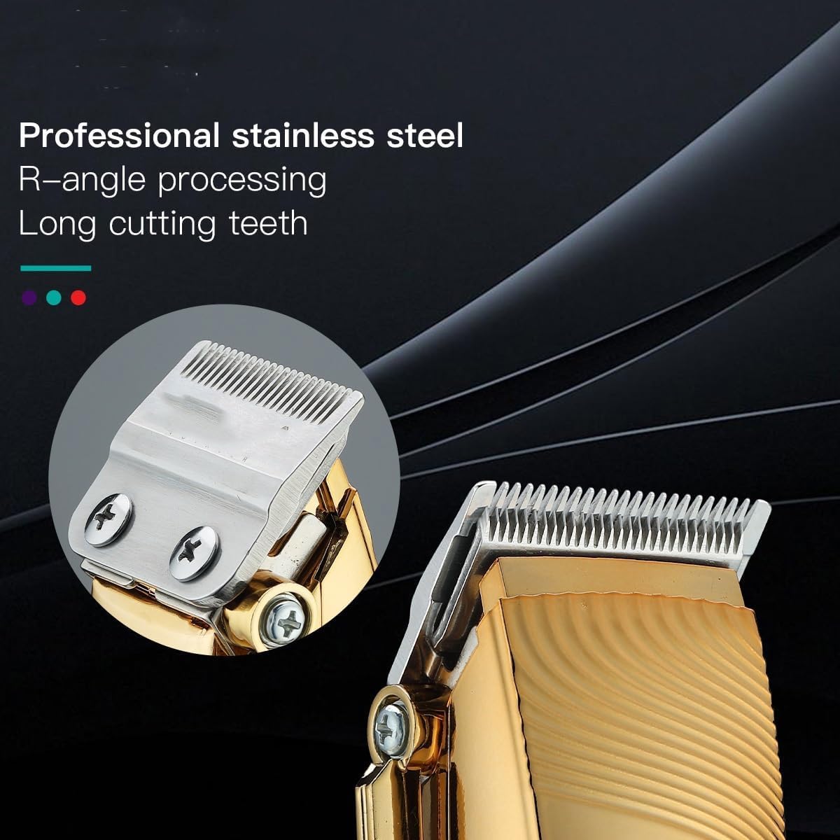 GLESVOWIO Hair Clippers for Men Clipper Professional Trimmer Cordless Cutting Machine Adjustable Electric Rechargeable for(Black) Beauty and Personal Care GLESVOWIO