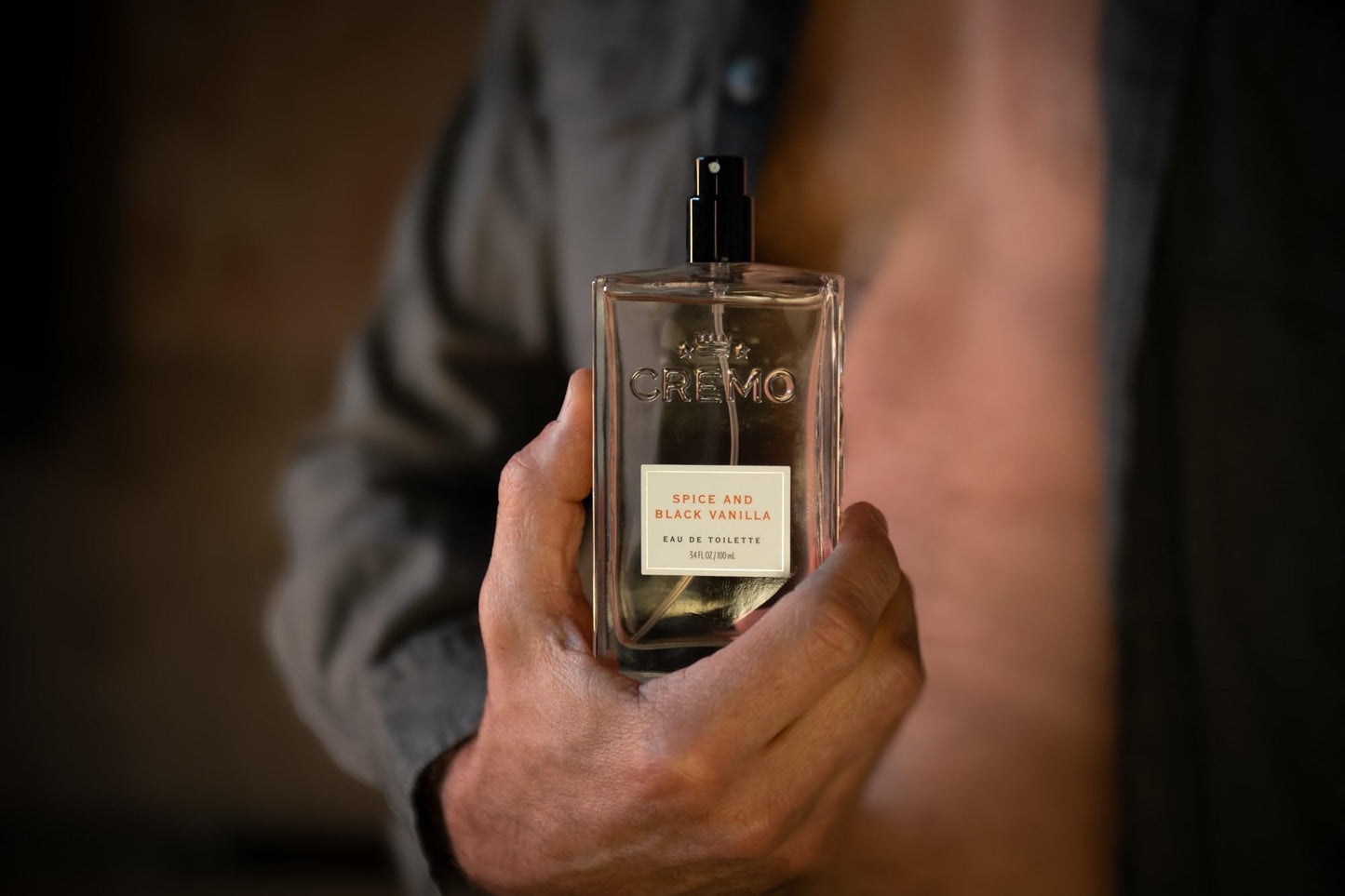 Cremo Cologne For Men - Spice & Black Vanilla Mens Cologne Spray, An Explosion of Vibrant Spices, Dark Woods and Black Vanilla, Multi-Layered Beauty & Personal Care Cremo