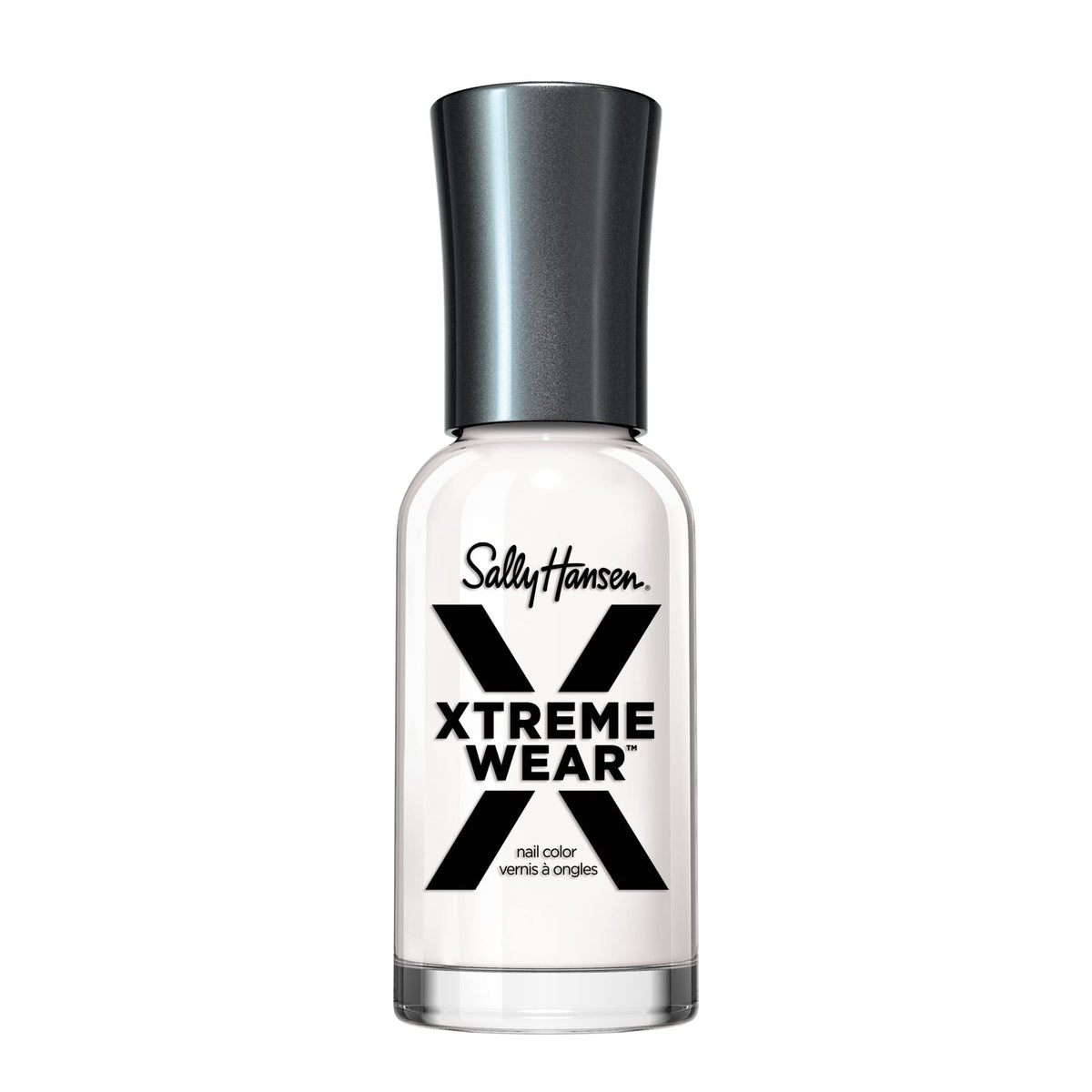 Sally Hansen Xtreme Wear, White On, Long Lasting, Chip Resistant, Semi Opaque, Shiny White Nail Polish Beauty & Personal Care Sally Hansen
