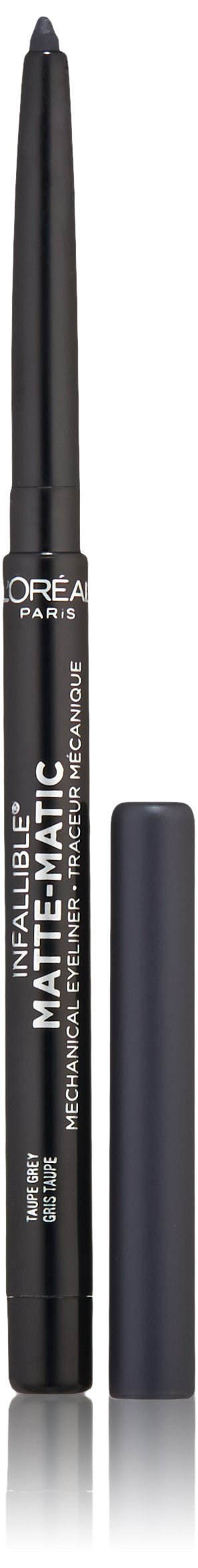 L'Oréal Paris Infallible Matte-Matic Mechanical Eyeliner, Taupe Grey, 0.01 oz. Beauty & Personal Care L'Oreal Paris