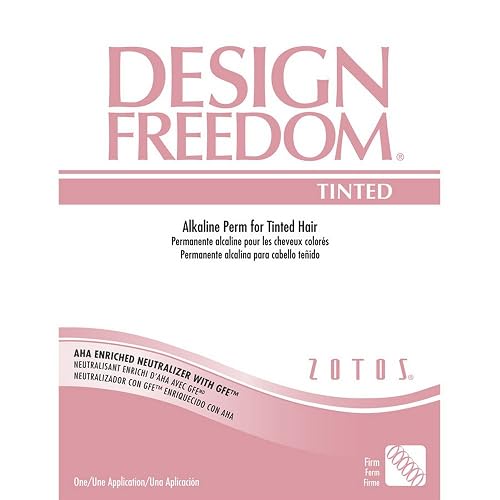 Zotos Design Freedom Tinted Alkaline Permanent Unisex Treatment 1 Application Beauty & Personal Care Zotos
