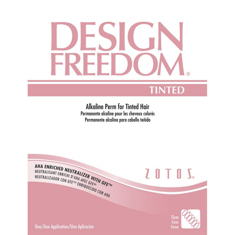 Zotos Design Freedom Tinted Alkaline Permanent Unisex Treatment 1 Application Beauty & Personal Care Zotos