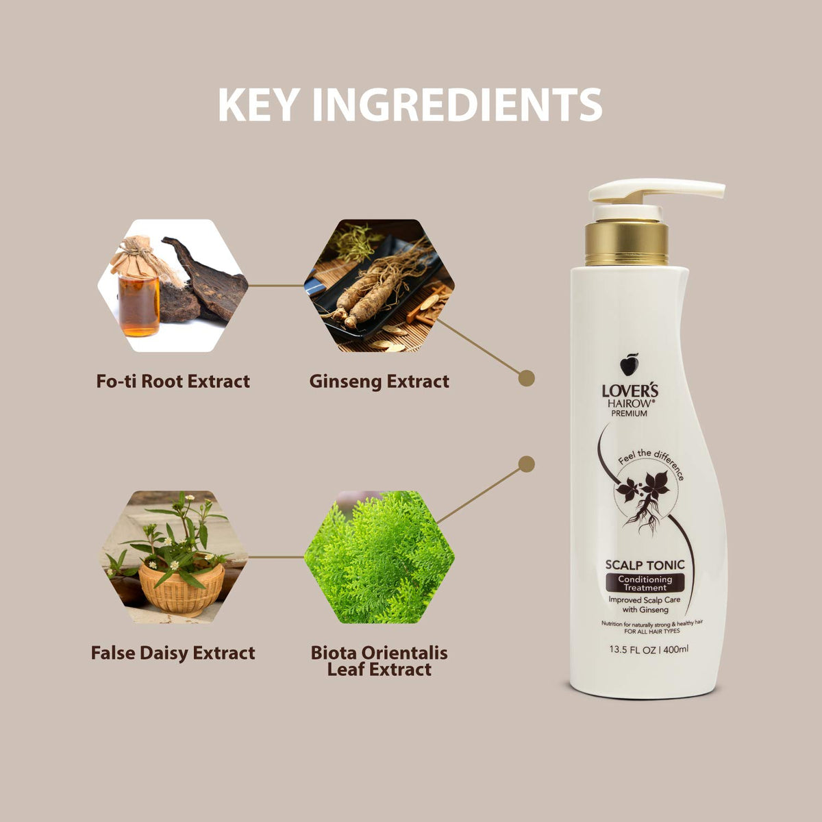 Lover’s Hairow Premium - Conditioning Treatment (13.5 fl. oz./400 ml)