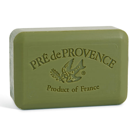 Pre de Provence Artisanal Soap Bar, Enriched with Organic Shea Butter, Natural French Skincare, Quad Milled for Rich Smooth Lather, 8.8 Ounce, Olive Beauty & Personal Care Pre de Provence