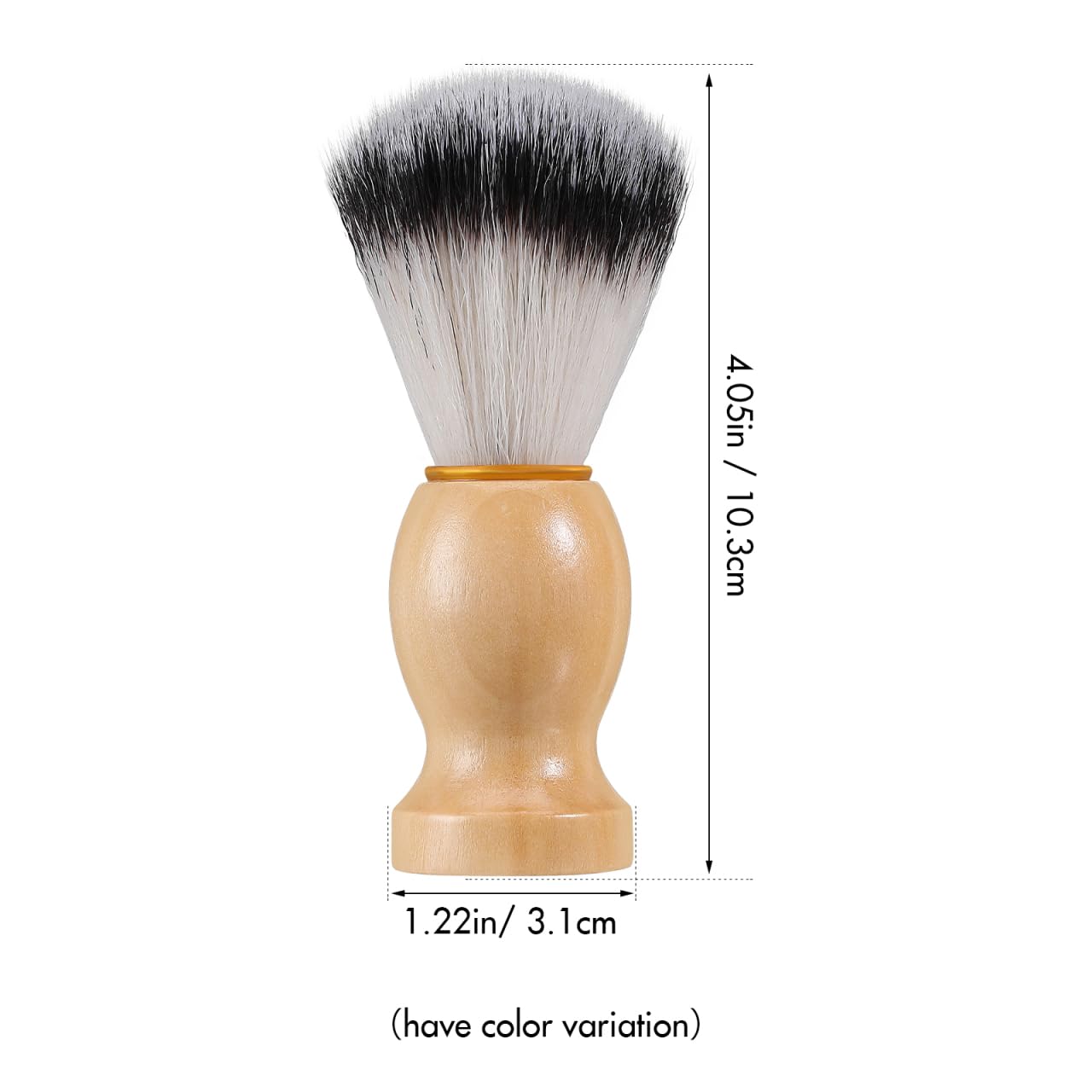 2 Pack Shaving Brush for Men Soft Bristle Beard Handle Wet Shave for Beard Debris Removal and Lathering with Shaving Soap Barber Salon Shave Tool Beauty and Personal Care ABOOFAN