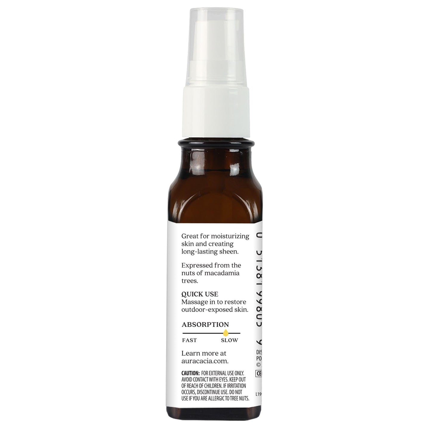Aura Cacia Organic Skin Care, Protecting Macadamia Oil, 1 Fluid Ounce Beauty & Personal Care Aura Cacia