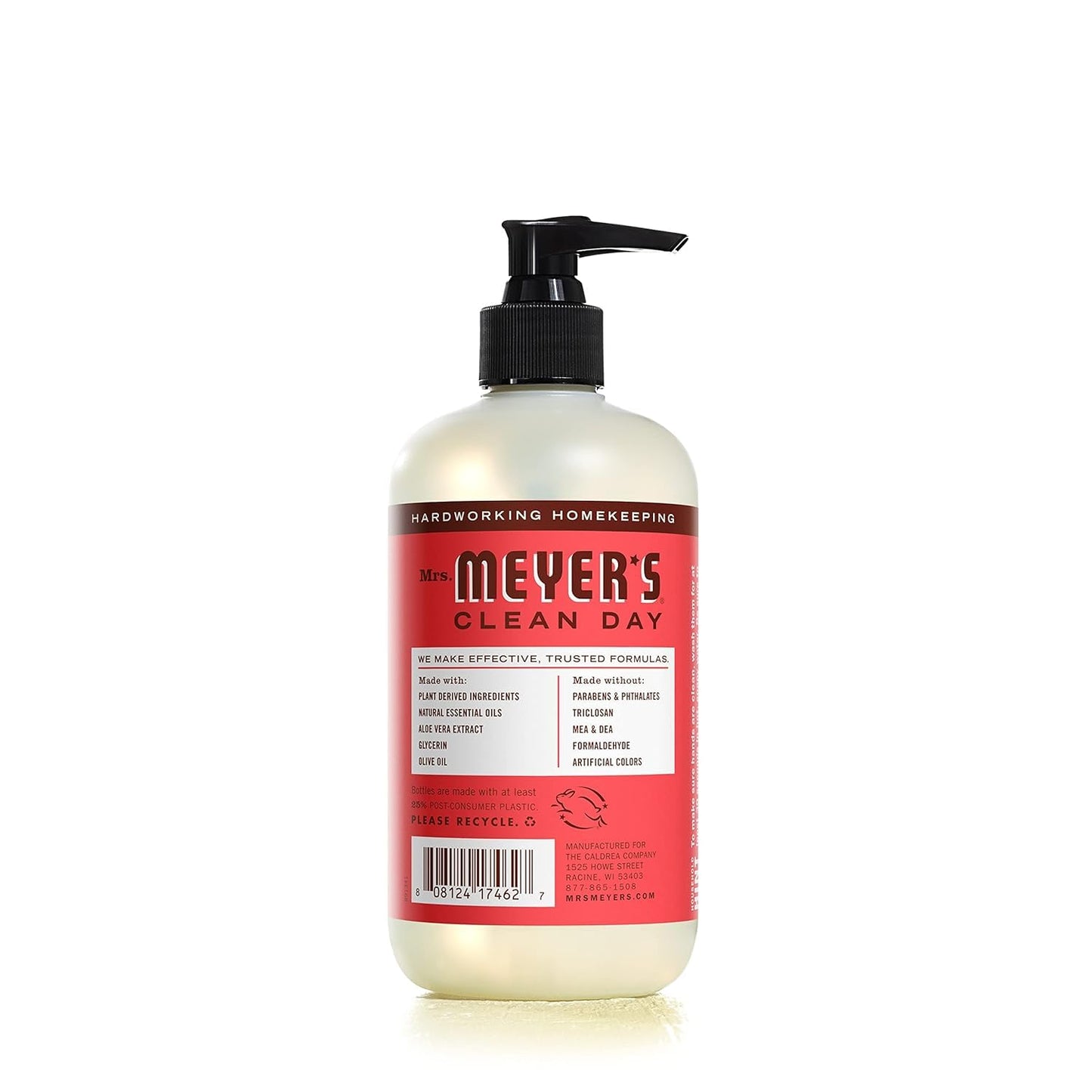 Mrs. Meyer's Liquid Hand Soap, Rhubarb Scent, 12.5 Fl Oz bottle (Pack of 1) Beauty & Personal Care Mrs. MEYER'S