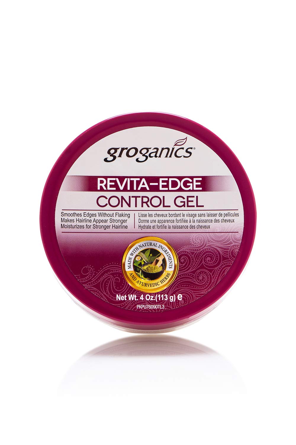 Groganics Revita-Edge Control Gel 4 oz Beauty & Personal Care Groganics
