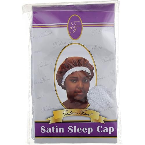 Toshica's Finest Satin Sleep Cap Beauty & Personal Care Toshica's