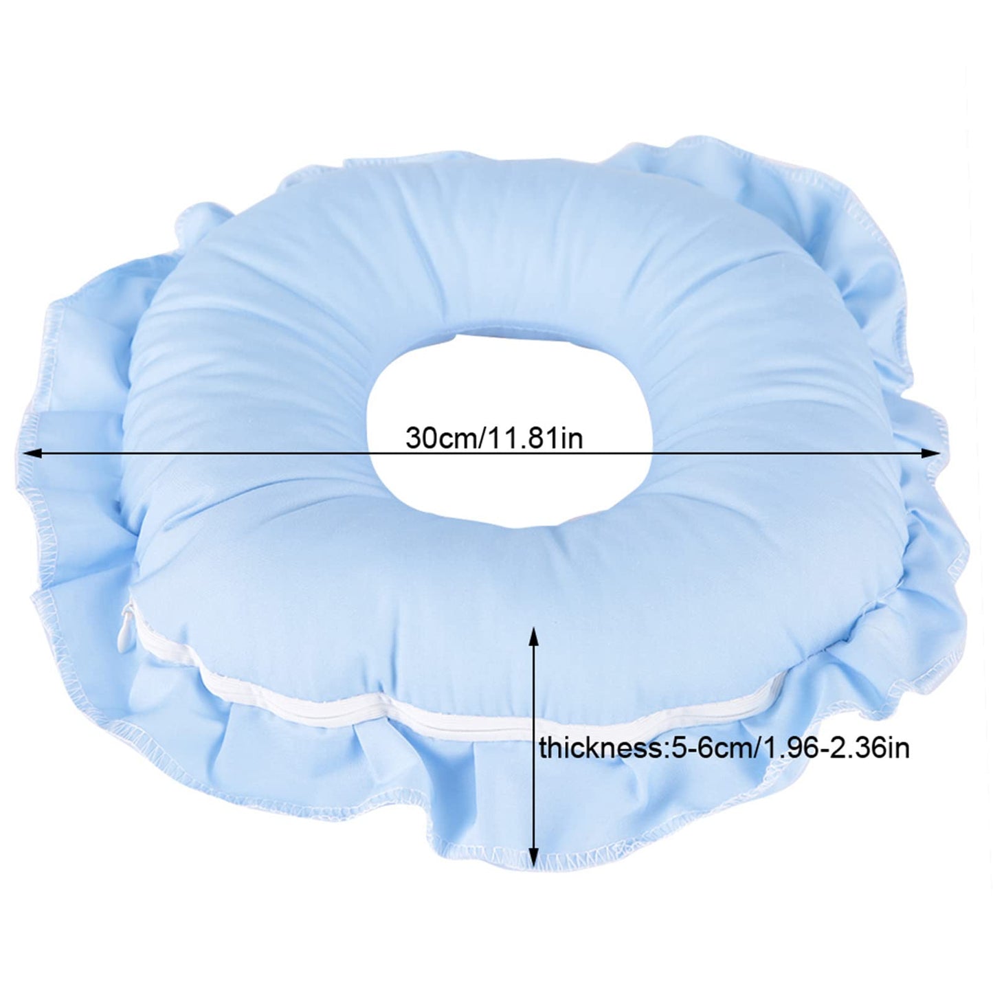 ZJchao Polyester Face Relax Pillow, Spa Salon Massage Hollowed Rest Pillow Nap Fake Eyelashes and Adhesives for Home for False Eyelashes & Adhesives Beauty and Personal Care ZJchao