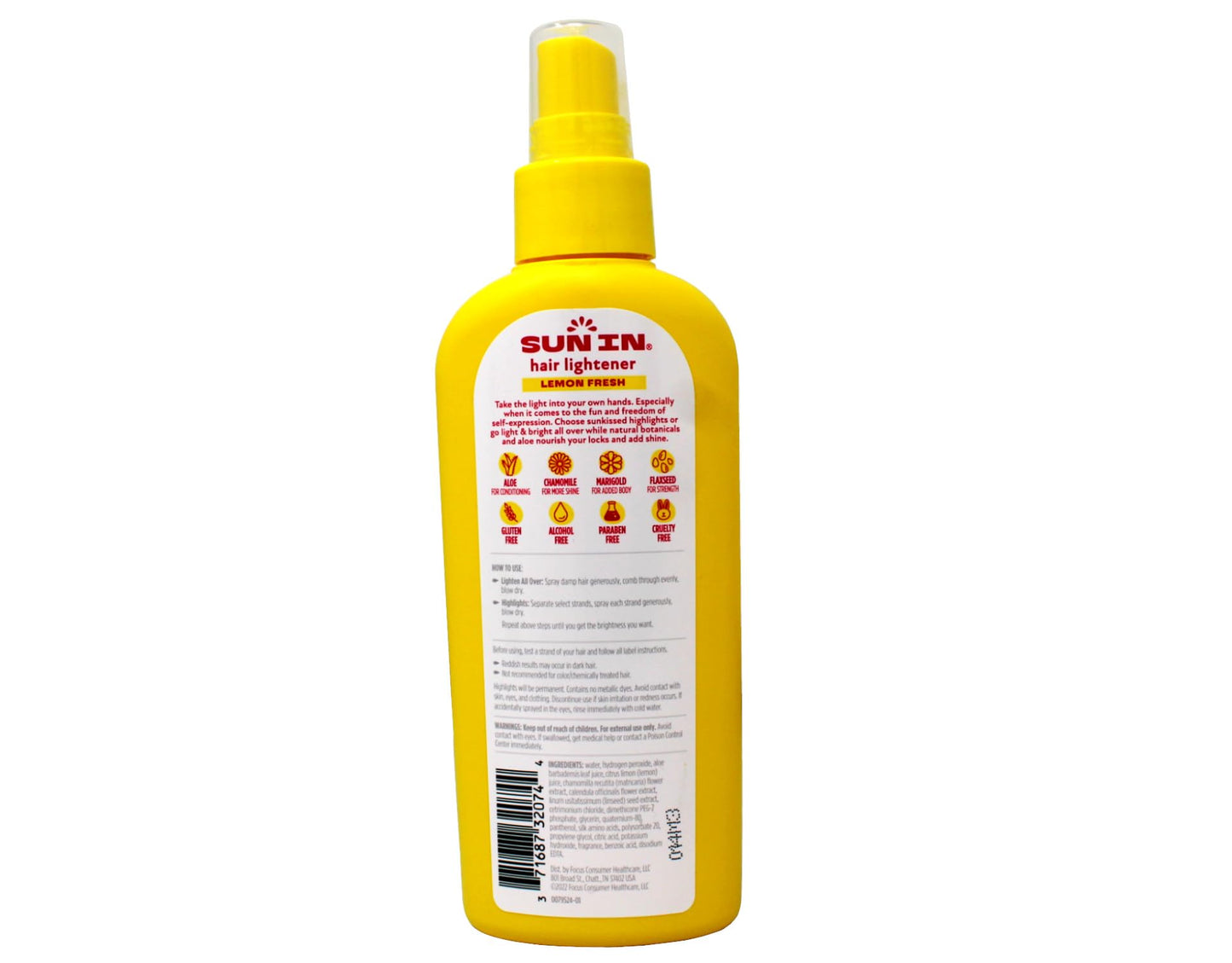 Sun-In with Lemon, Spray-In Hair Lightener, 4.7 Ounce (Pack of 4) Beauty & Personal Care Sun In