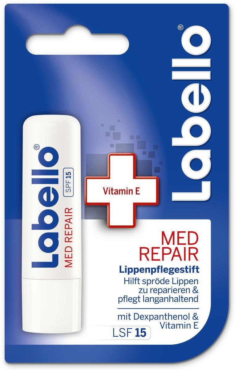 Labello 2x Classic Care, 2x Med Protection Lip Balm Bundle Beauty & Personal Care Labello