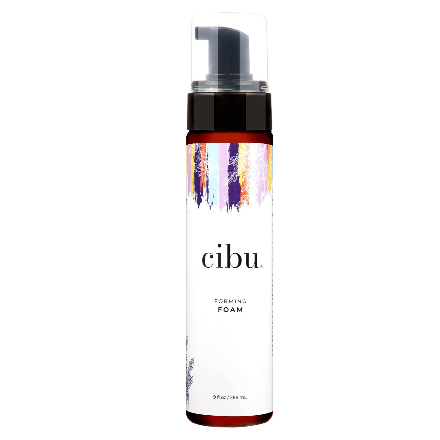 CIBU Styling Foam - Hair Styling Agent, Forming Foam, 9 Fl Oz, Frizz Control, Lightweight Mousse, Nutrient Rich Rice Soy Protein Hemp Argan Seed Oils Beauty & Personal Care CIBU