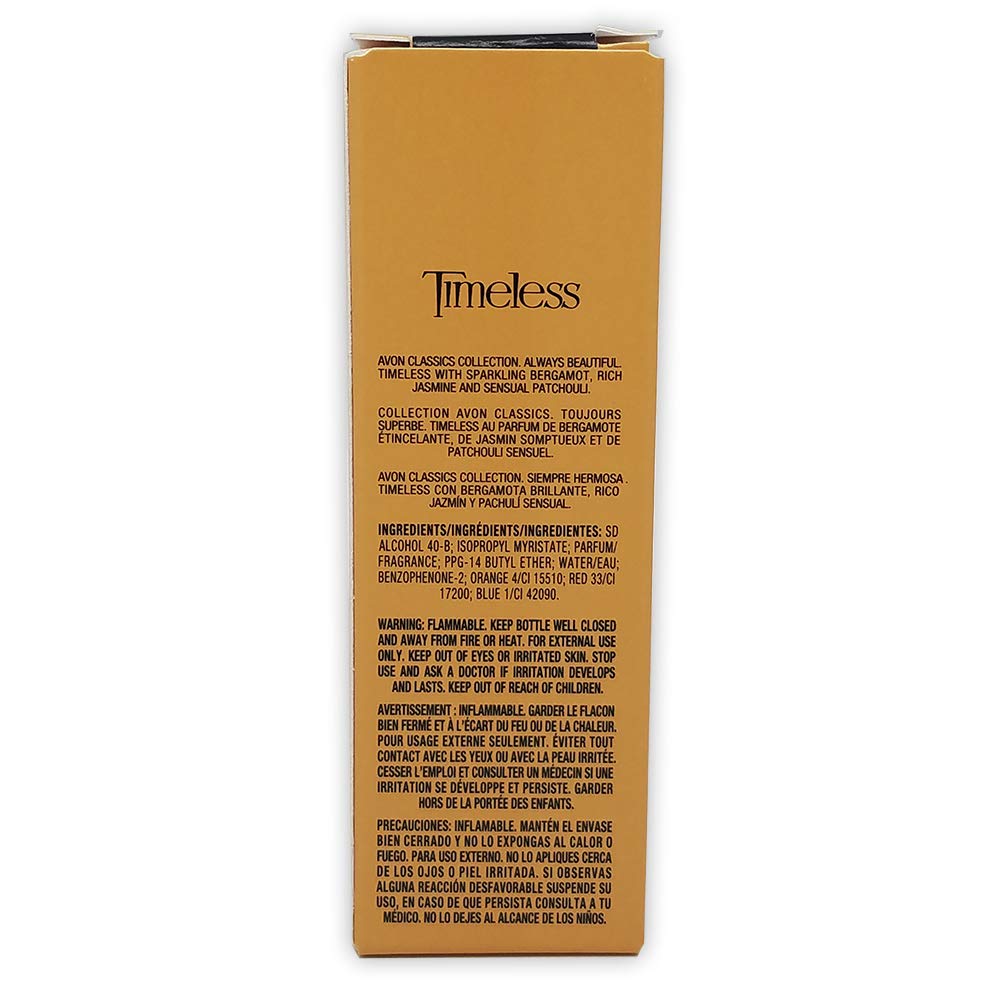 AVON Timeless Cologne for Men & Women - Exotic Fragrance Lasting Scent 1.7 fl. oz. Beauty & Personal Care AVON
