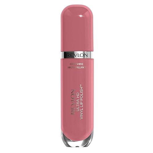 Revlon Ultra HD Vinyl Lip Polish, Liquid Lipstick, Birthday Suit, Mauve Nude Gloss Beauty & Personal Care REVLON