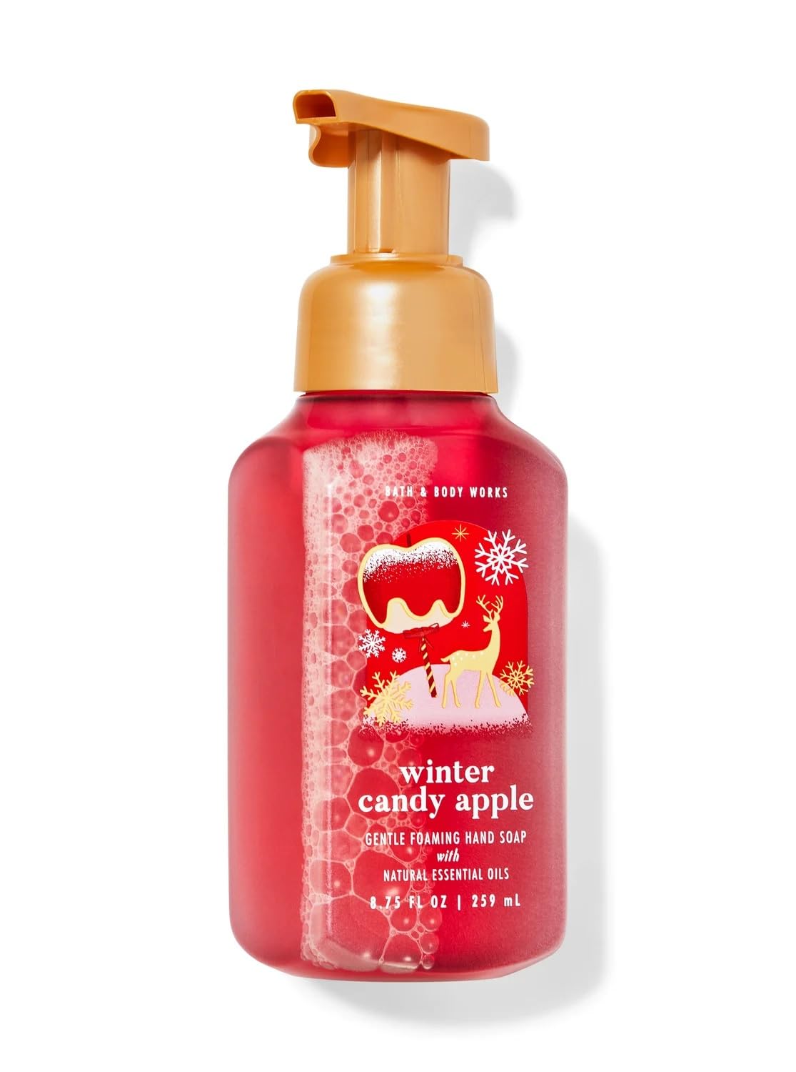 Bath and Body Works WINTER CANDY APPLE Gentle Foaming Hand Soap 8.75 Fluid Ounce (2018 Edition) Beauty & Personal Care Bath & Body Works