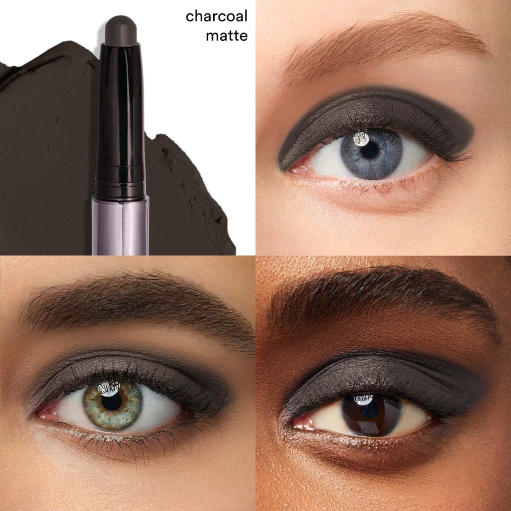 Julep Eyeshadow 101 Crème-to-Powder Eyeshadow Stick, Charcoal Matte