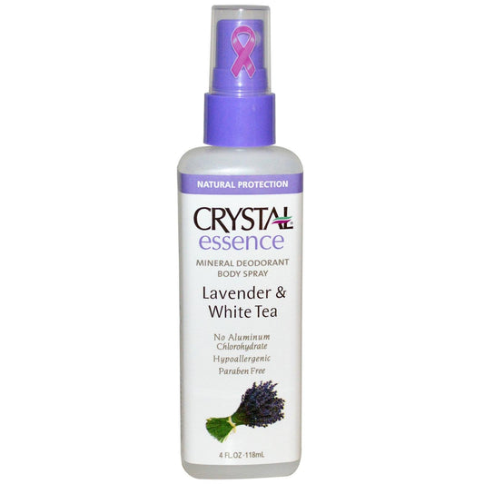 Crystal Body Deodorant Deod Spry Lvndr&Wht Te Beauty and Personal Care Crystal Essence