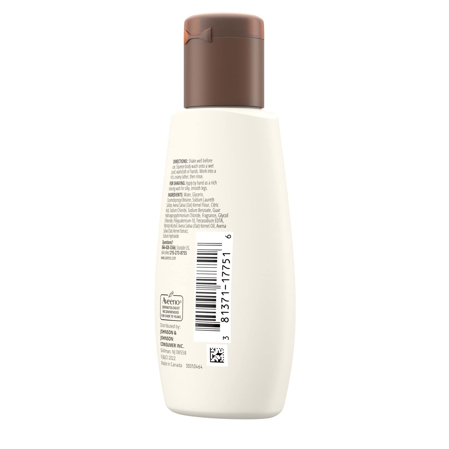 Aveeno Daily Moisturizing Body Wash, Travel Size, 2 Fluid Ounce (Pack of 6) Beauty & Personal Care Aveeno