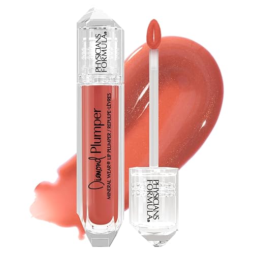 Physicians Formula Mineral Wear Diamond Lip Plumper Gloss, Dermatologist Tested, Champagne Cushion Cut Beauty & Personal Care Physicians Formula