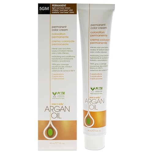 One N' Only Permanent Hair Color - Permanent Hair Dye Made with Argan Oil - Delivers Rich, Accurate Tones with Gray Coverage - Improves Moisture Beauty & Personal Care One 'N Only