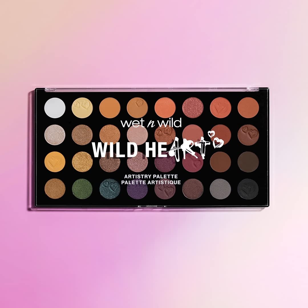 wet n wild Artistry Eyeshadow Makeup 32 Pan Palette, Highly-Pigmented Matte, Shimmer, Metallic Finishes, Long Lasting Builadble & Blendable Formula Beauty & Personal Care wet n wild