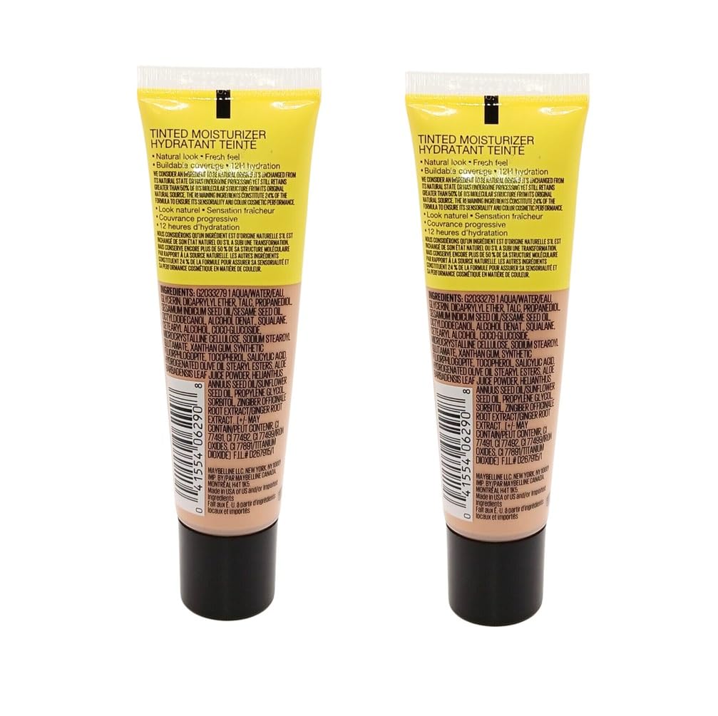 Maybelline New York Pack of 2 Fit Me Tinted Moisturizer, 115 Beauty & Personal Care MAYBELLINE
