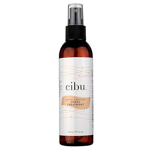 CIBU Revive and Restore Spray Treatment | Hair Restore Treatment with Oleic Acid, Linoleic Acid, Vitamin E & K | Eliminates Frizz, Seals the Cuticle Beauty & Personal Care CIBU