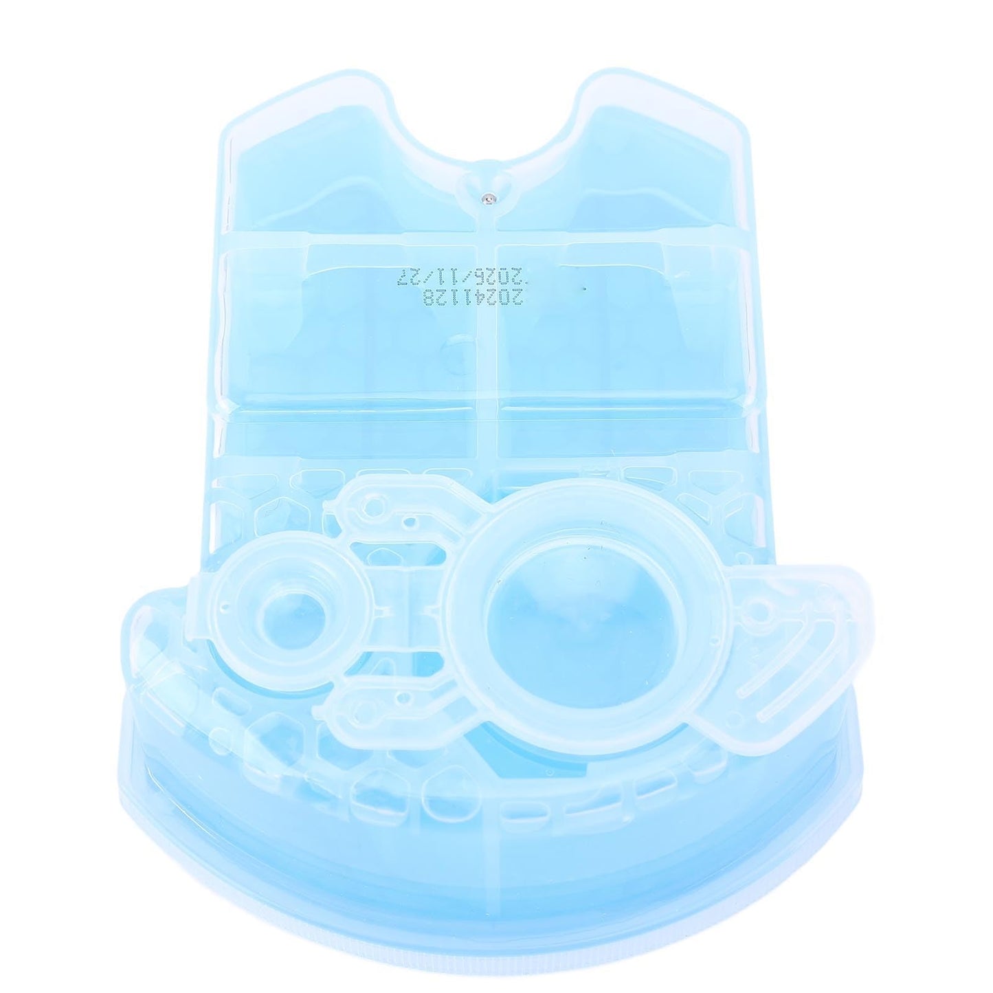 Saluaqui Refill Cartridges for CCR4 and CCR2 Electric Trimmer Cleaner Solution, Premium Plastic Material, Wide Applicability for 3, 5, 7, 9, CT Series Beauty and Personal Care Saluaqui