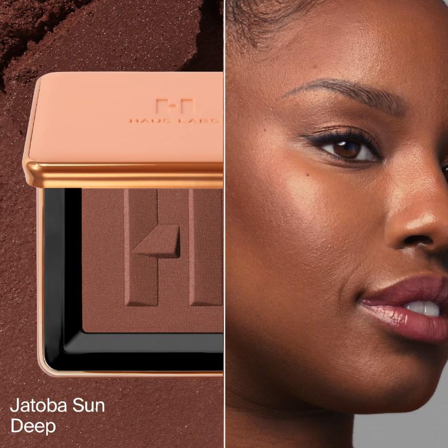 HAUS LABS BY LADY GAGA Power Sculpt Velvet Powder Bronzer - Jatoba Sun Deep Beauty & Personal Care HAUS LABS BY LADY GAGA