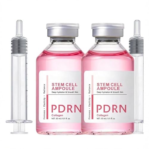 2PCS 30ml Salmon-DNA PDRN Collagen Stem Cell Microneedling Serum Ampoule Mask Face Beauty & Personal Care Luvee