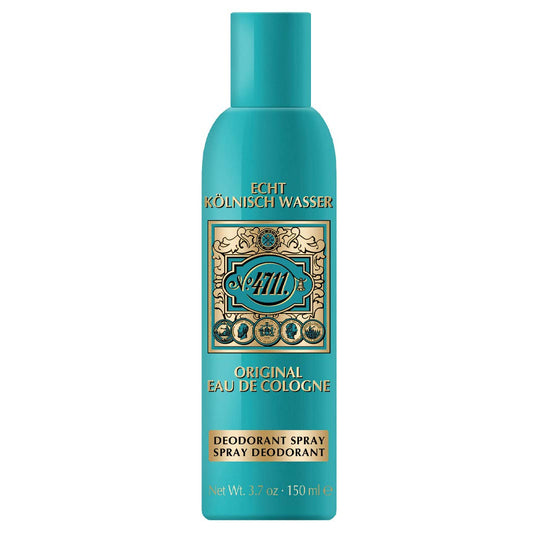 4711/4711 Deodorant Spray Glass 3.4 oz (150 ml) (u) Beauty and Personal Care 4711