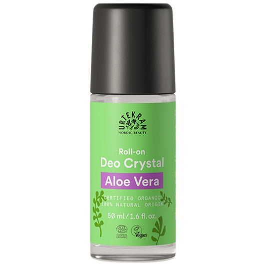 Aloe Vera Crystal Roll-on Deo Beauty and Personal Care Urtekram