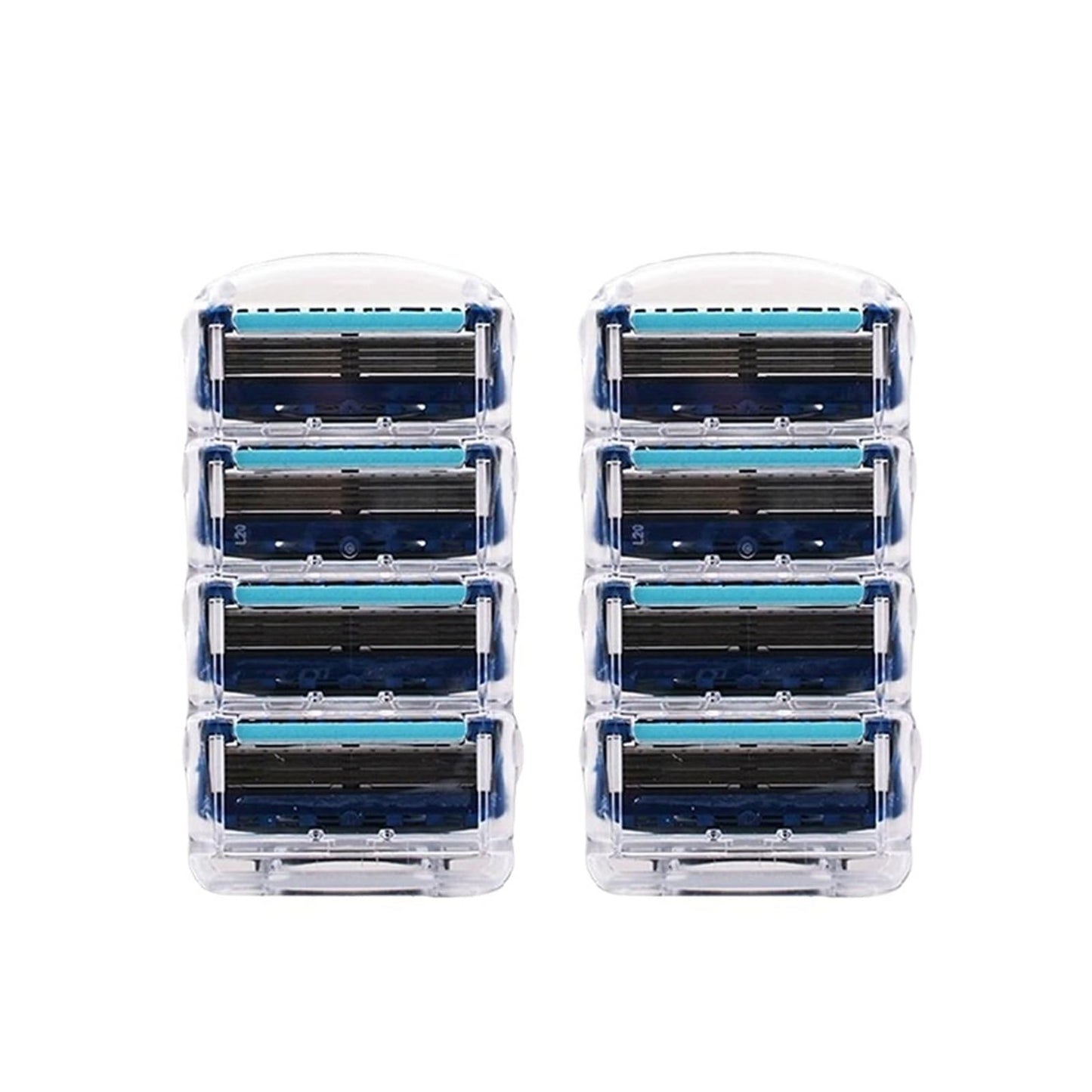 8pcs Fusion Shaving Cassettes Compatible With Gillette ProGlide Technology Beard Cutting Razor Blades For Men Beauty and Personal Care NHPMDLVW
