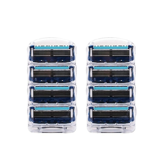 8pcs Fusion Shaving Cassettes Compatible With Gillette ProGlide Technology Beard Cutting Razor Blades For Men Beauty and Personal Care NHPMDLVW