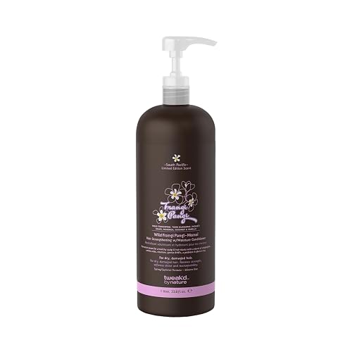 Tweak’d by Nature - Restore Frangi Pangi-Monoi Hair Strengthening Conditioner, Sulfate Free Deep Conditioner for Dry, Damaged Hair, with Coconut Beauty & Personal Care Tweak'd by Nature