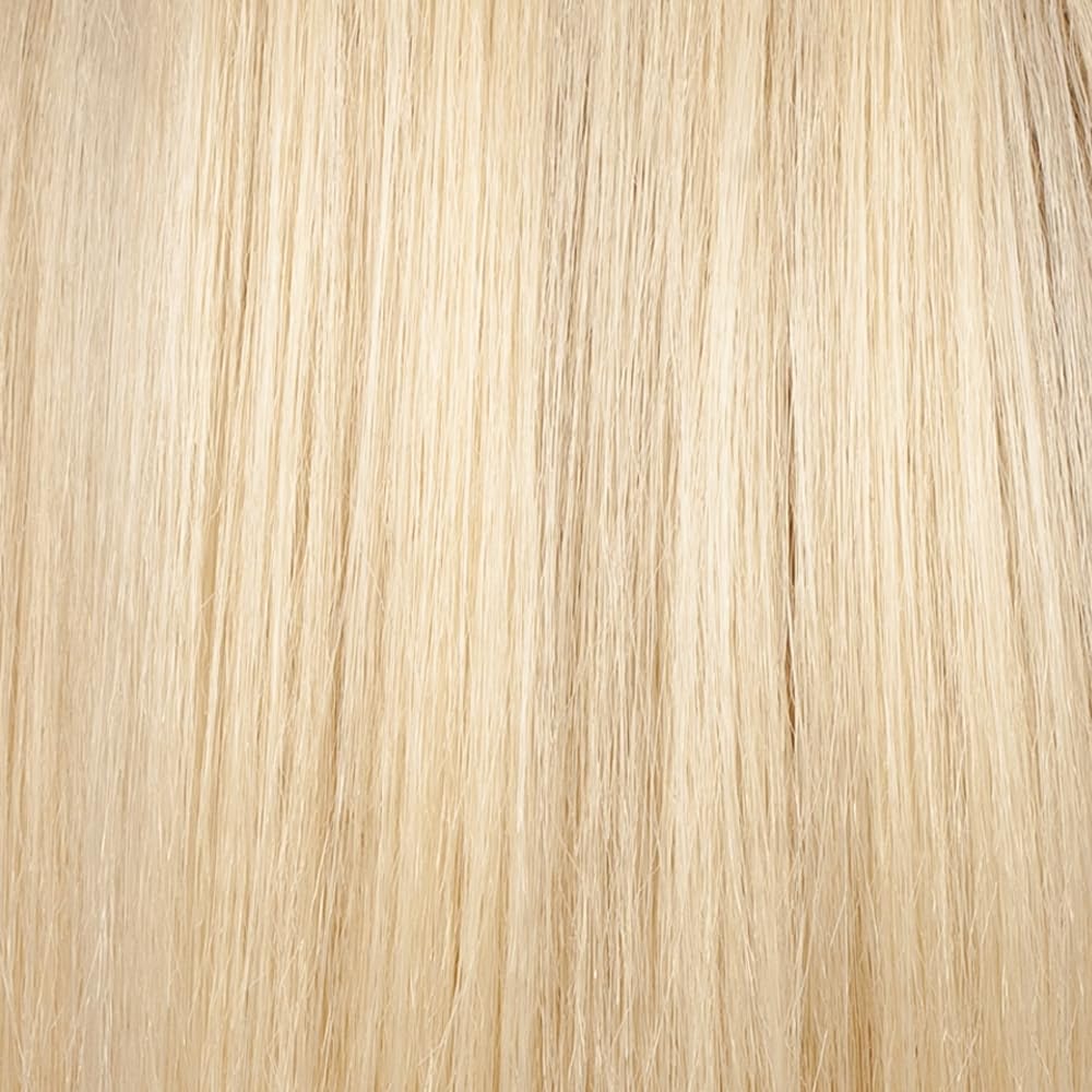 Vivica A. Fox CHILLI-V, Deep Lace Front Wig, 12 Inch Medium Spiral Curl, Natural Baby Hairs, Hand-Stitched Harline Wig (Color 613, Platinum Blonde)