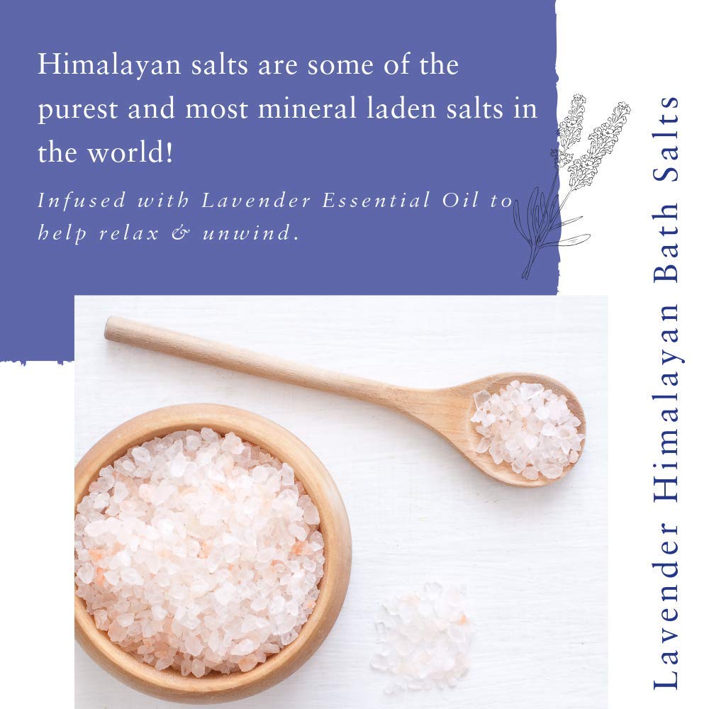 Absolute Aromas Lavender Himalayan Bath Salt Beauty and Personal Care Absolute Aromas