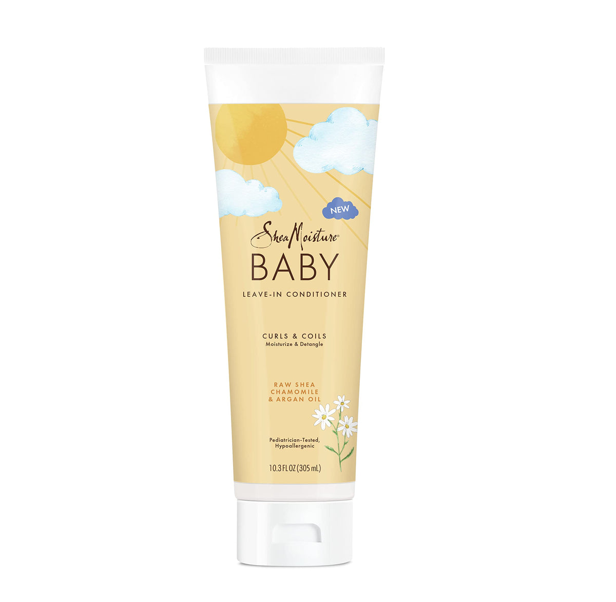 SheaMoisture Baby Leave-In Conditioner for Curly Hair Raw Shea, Chamomile and Argan Oil Moisturizes and Helps Detangle Delicate Curls and Coils Beauty & Personal Care SheaMoisture