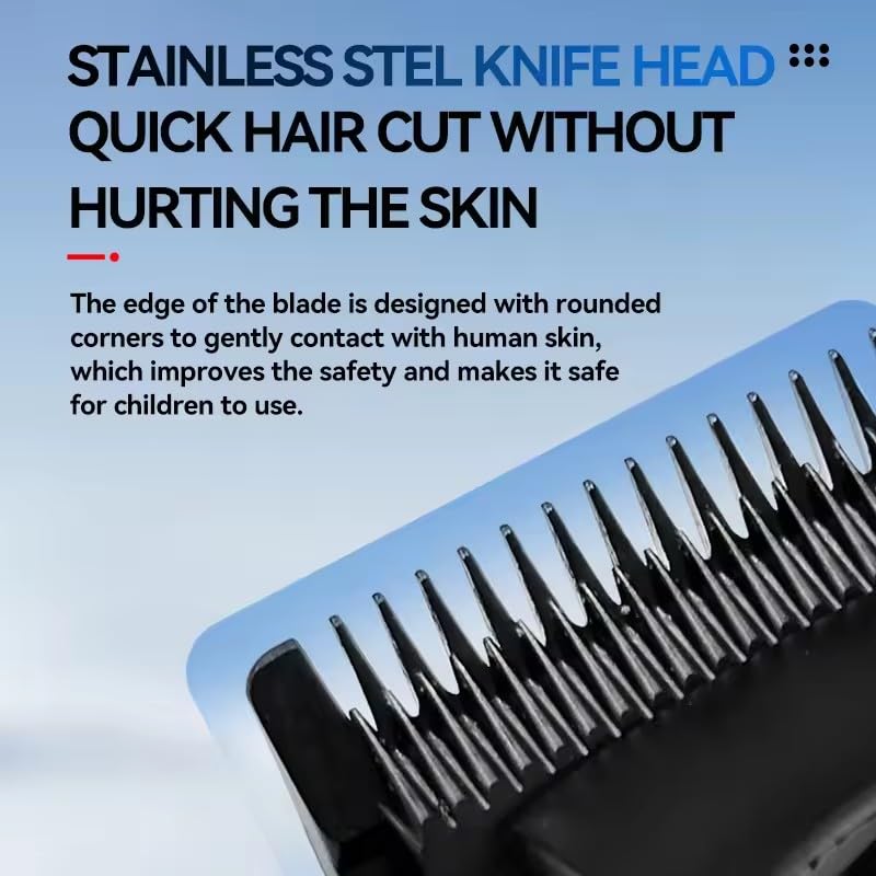 Professional Hair Clippers for Men with Superior Precision, Cordless Barber with Multi Speed and LED Digital, Brushless Motor Cutting Machine Set Beauty and Personal Care QDKVTNDJZ