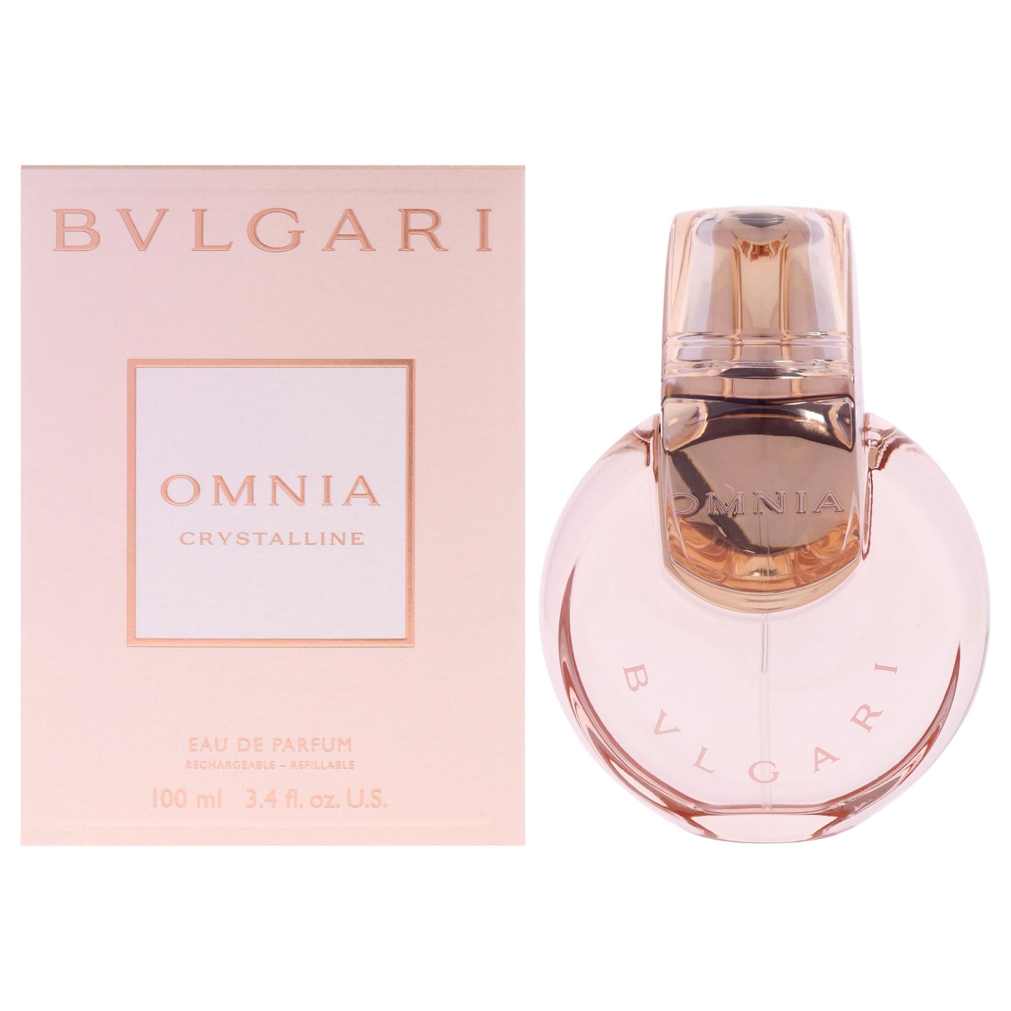 Omnia Crystalline by Bvlgari for Women - 3.4 oz EDP Spray Beauty & Personal Care BVLGARI