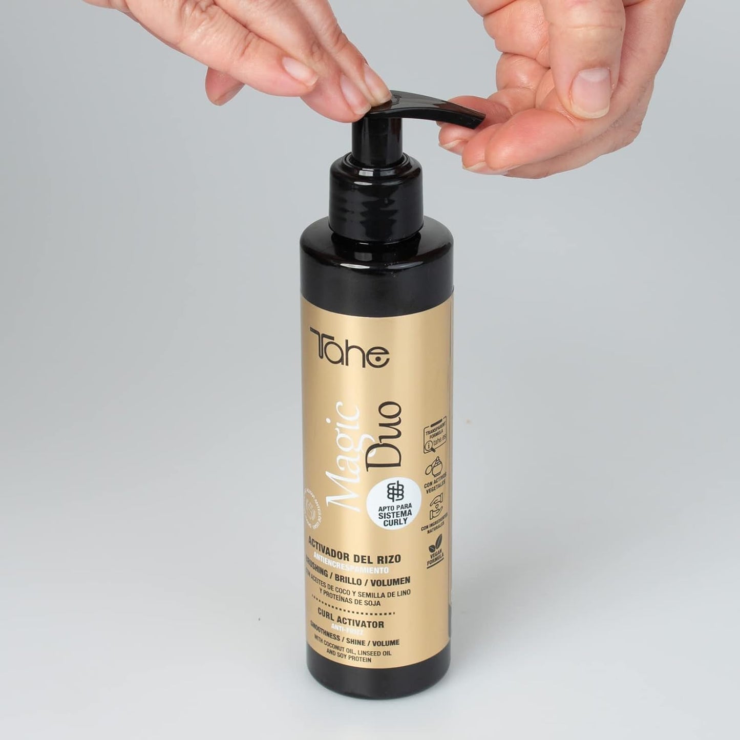 Tahe Magic Duo dual function Curl activator/Straightening, protection, nutrition 200 ml Beauty & Personal Care Tahe