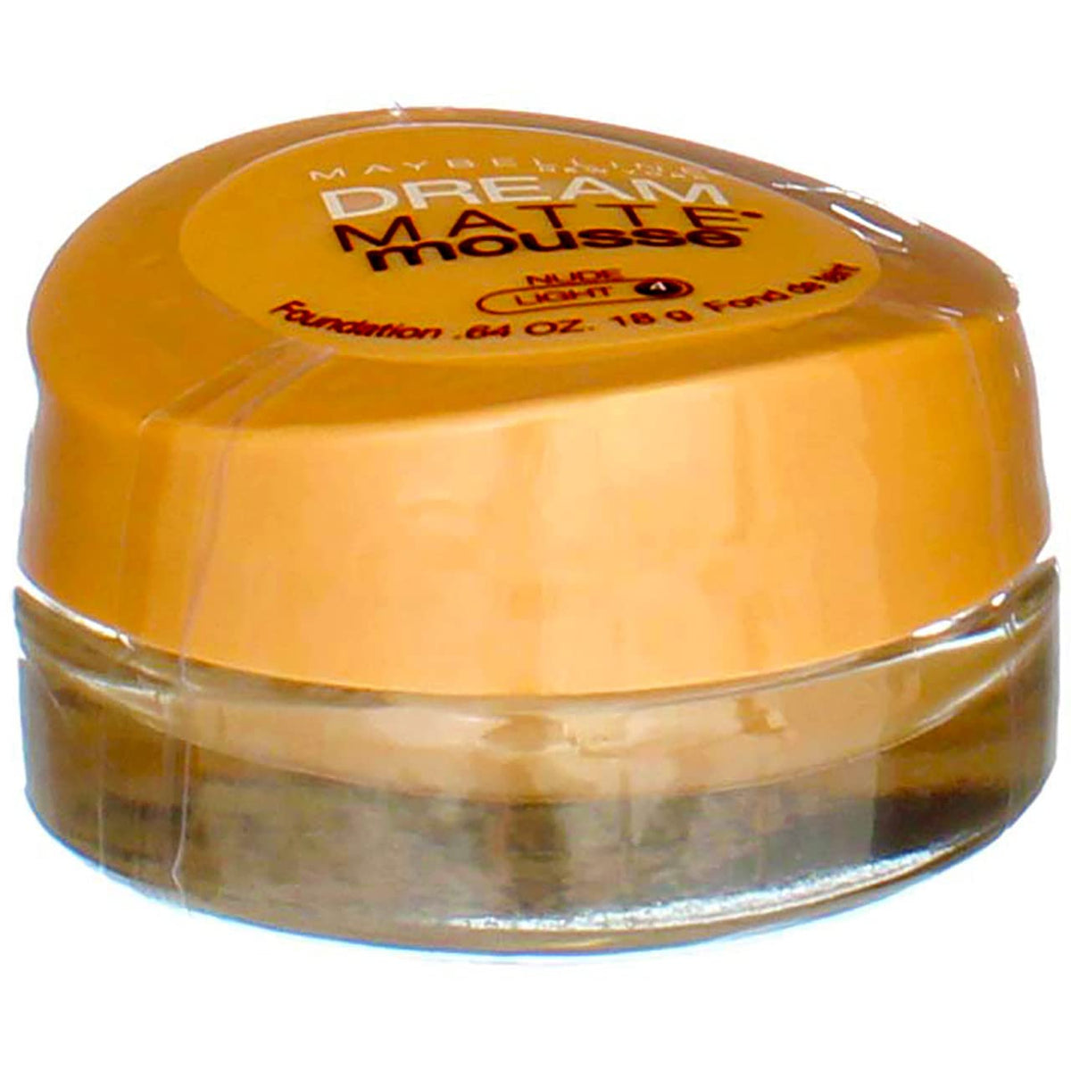 Maybelline Dream Matte Mousse Foundation, Nude [4], 0.64 oz (Pack of 3) Beauty & Personal Care MAYBELLINE