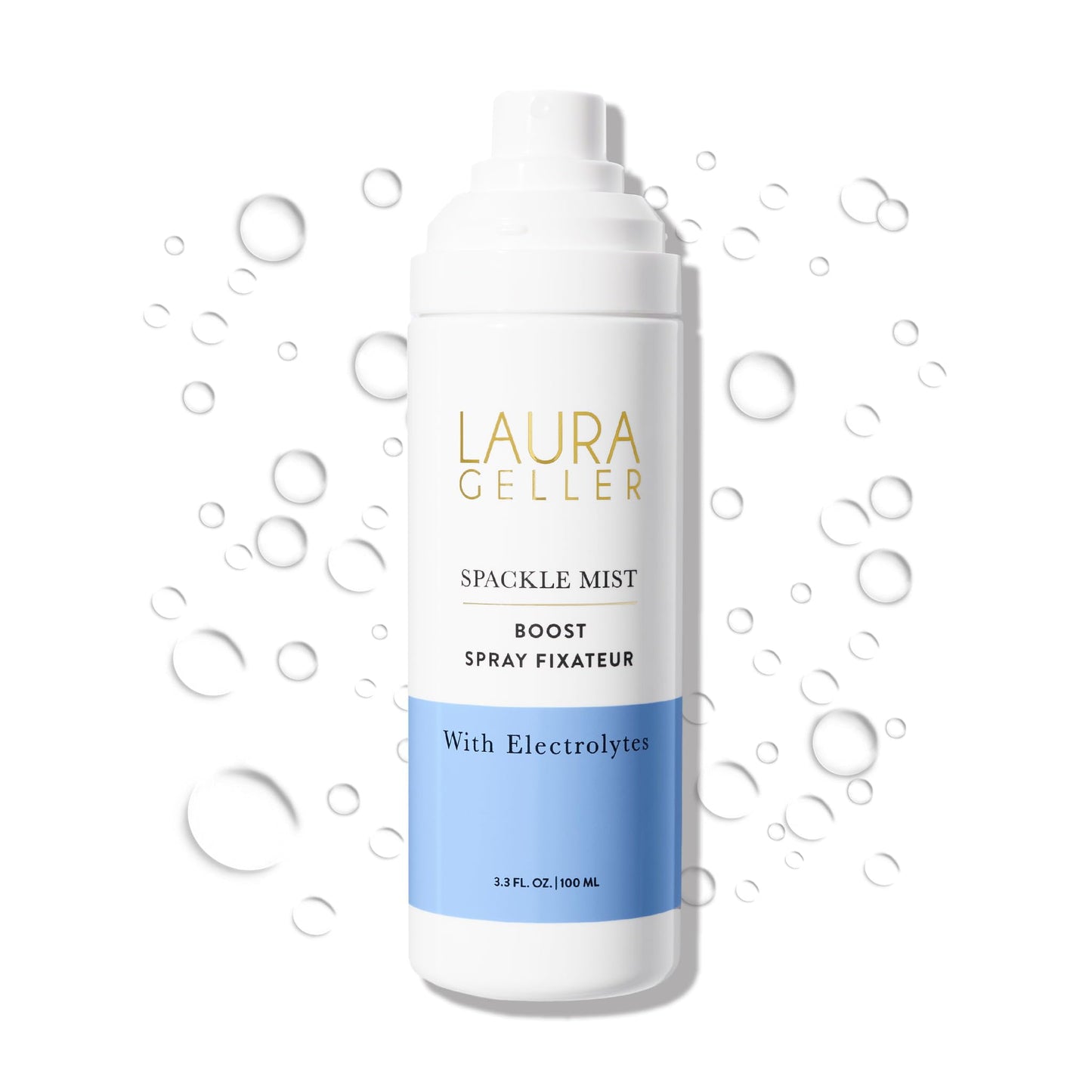 LAURA GELLER NEW YORK Spackle Mist Boost Setting Spray with Electrolytes - Long-Lasting Makeup Spray with Blue Light Protection - Dewy Skin Makeup Beauty & Personal Care LAURA GELLER NEW YORK