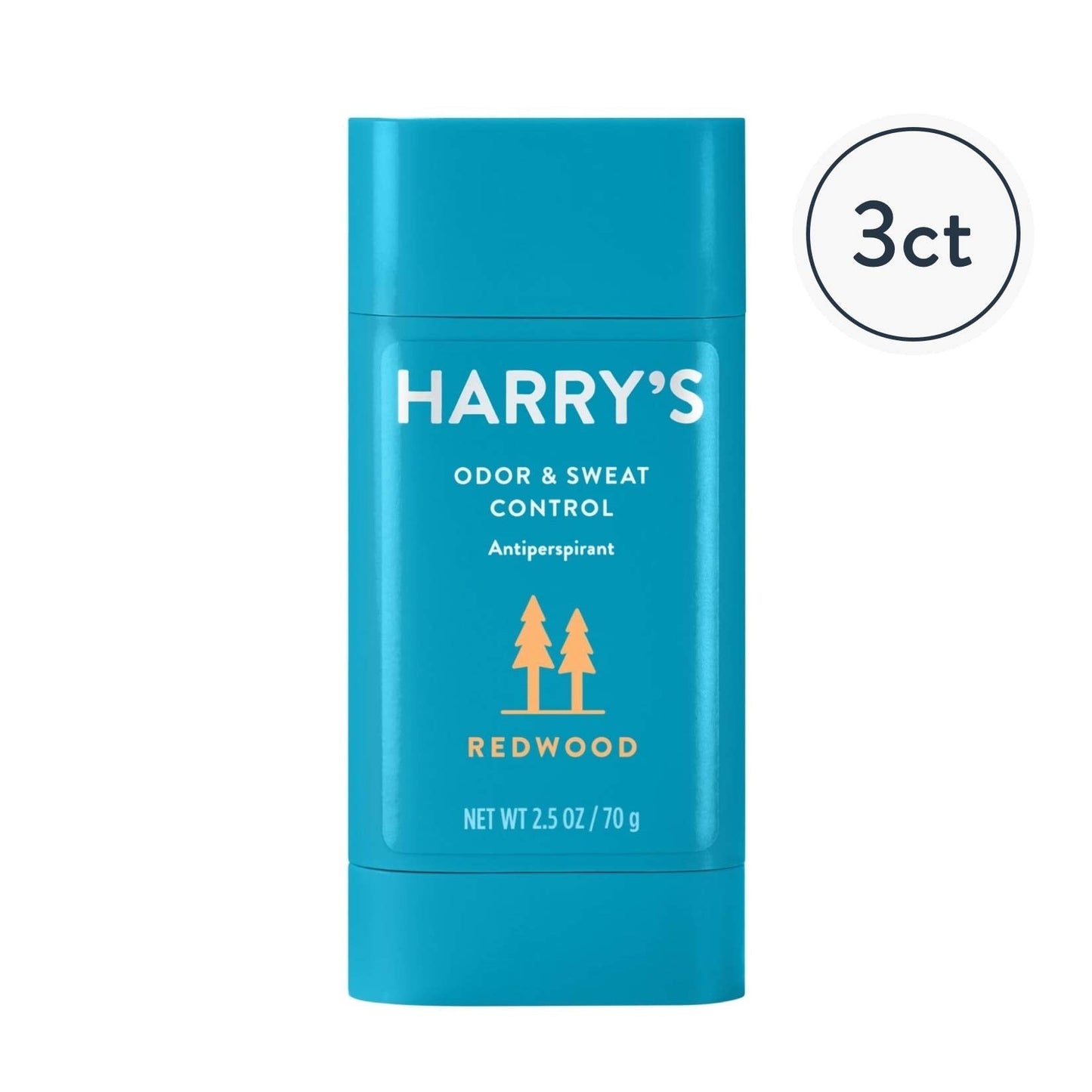 Harry's Antiperspirant Deodorant, Sweat & Odor Control Antiperspirant for Men, Redwood, 2.5 oz Pack of 3 Beauty and Personal Care Harry's