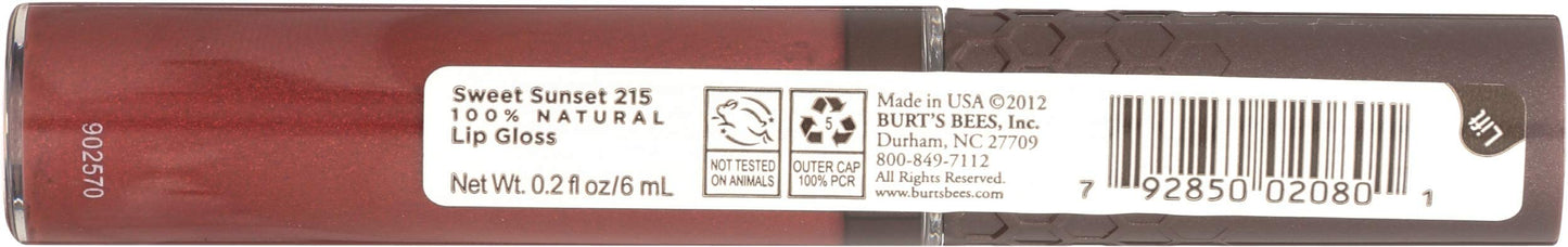 Burts Bees, Lip Gloss Sweet Sunset, 0.2 Fl Oz Beauty & Personal Care Burt's Bees