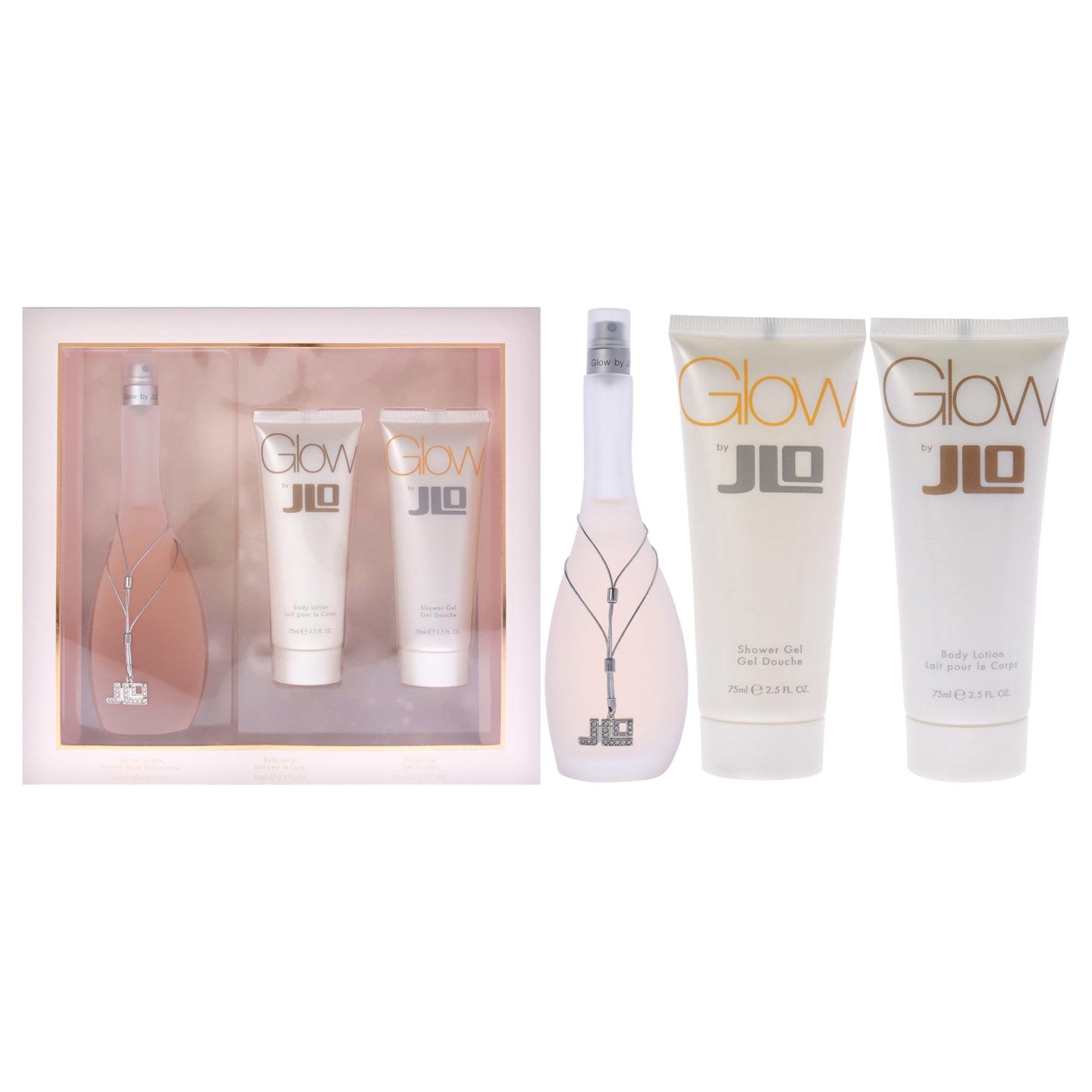 Jennifer Lopez Glow Fragrance Set, 3 Count Beauty & Personal Care Jennifer Lopez